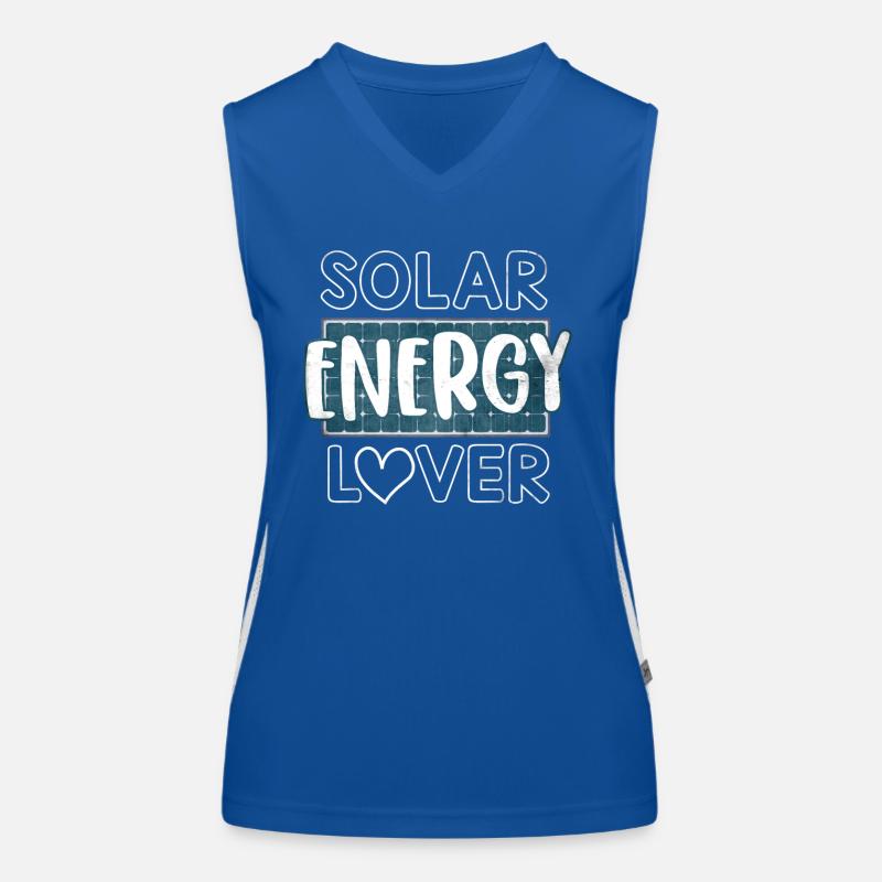Solar Energy, Renewable Energy Women's Functional Contrast Tank Top