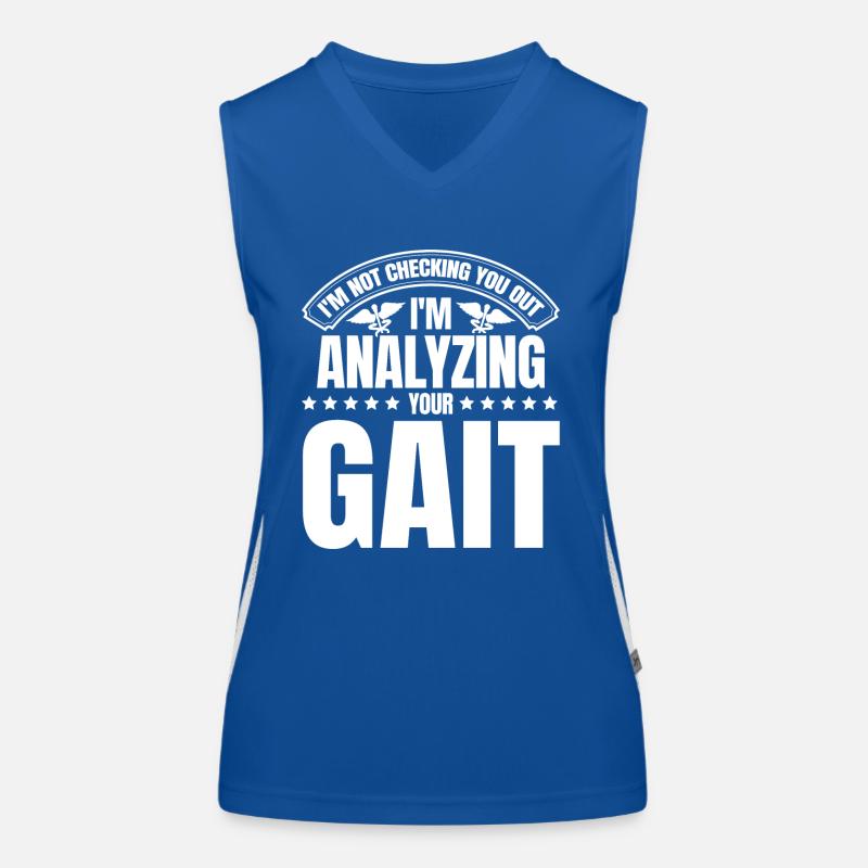 Physiotherapy Physiotherapist Physio Women's Functional Contrast Tank Top