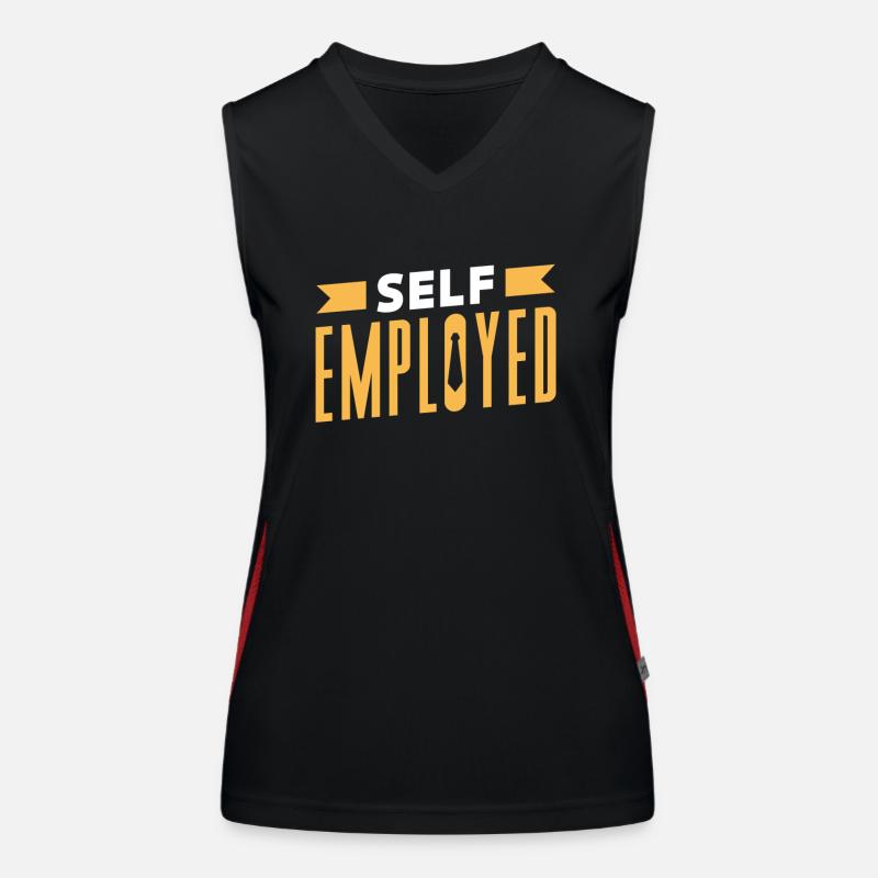 Self-employed Freelancer Freelancer Women's Functional Contrast Tank Top