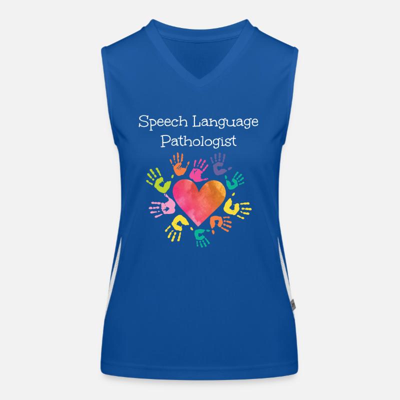 Speech Therapist Therapy Assistant Funktionelles Kontrast-Tank Top für Frauen