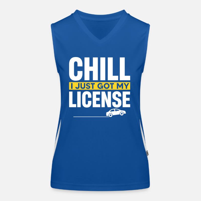 Driving licence Women's Functional Contrast Tank Top