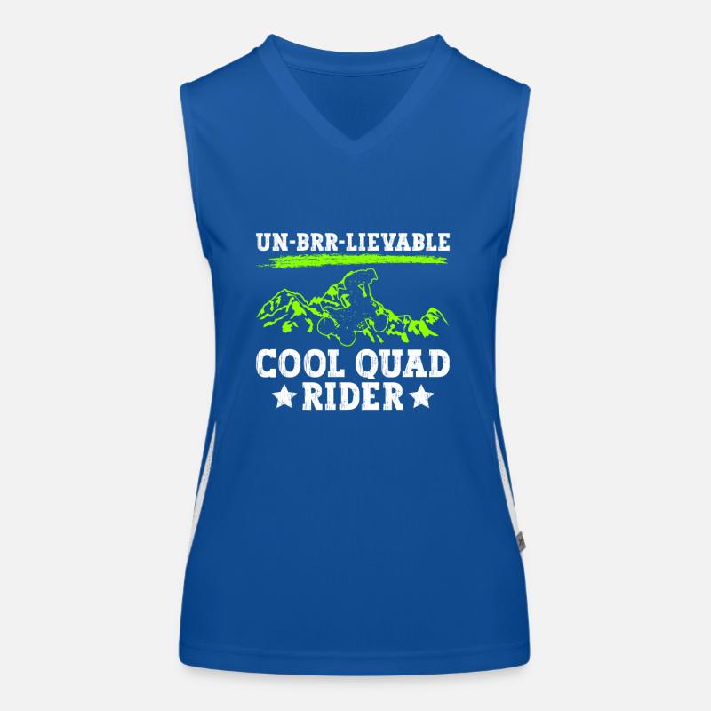 Quadfahrer Quad Funktionelles Kontrast-Tank Top für Frauen