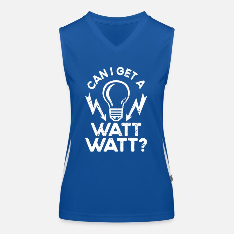 Electrician Electrical Engineering Insulation pliers Electronics Women's Functional Contrast Tank Top