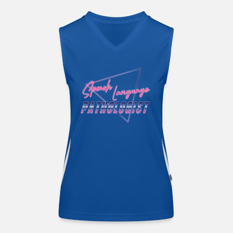 Speech Therapist Therapy Assistant Funktionelles Kontrast-Tank Top für Frauen