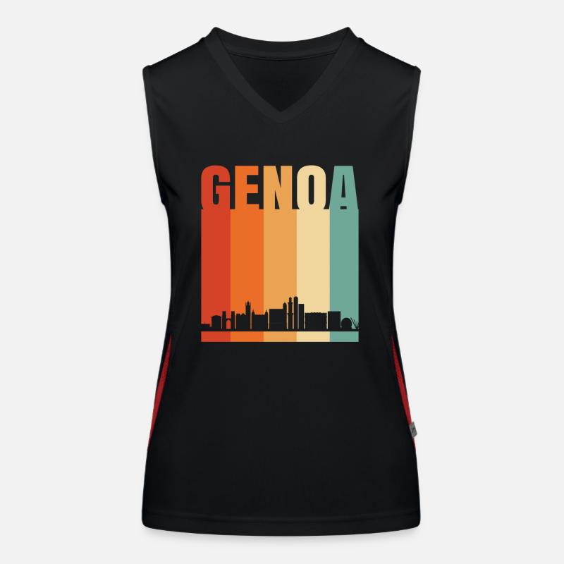 Genoa Funktionelles Kontrast-Tank Top für Frauen