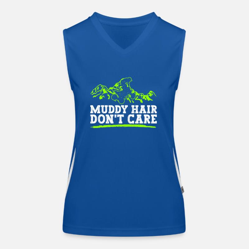 Viereck Funktionelles Kontrast-Tank Top für Frauen
