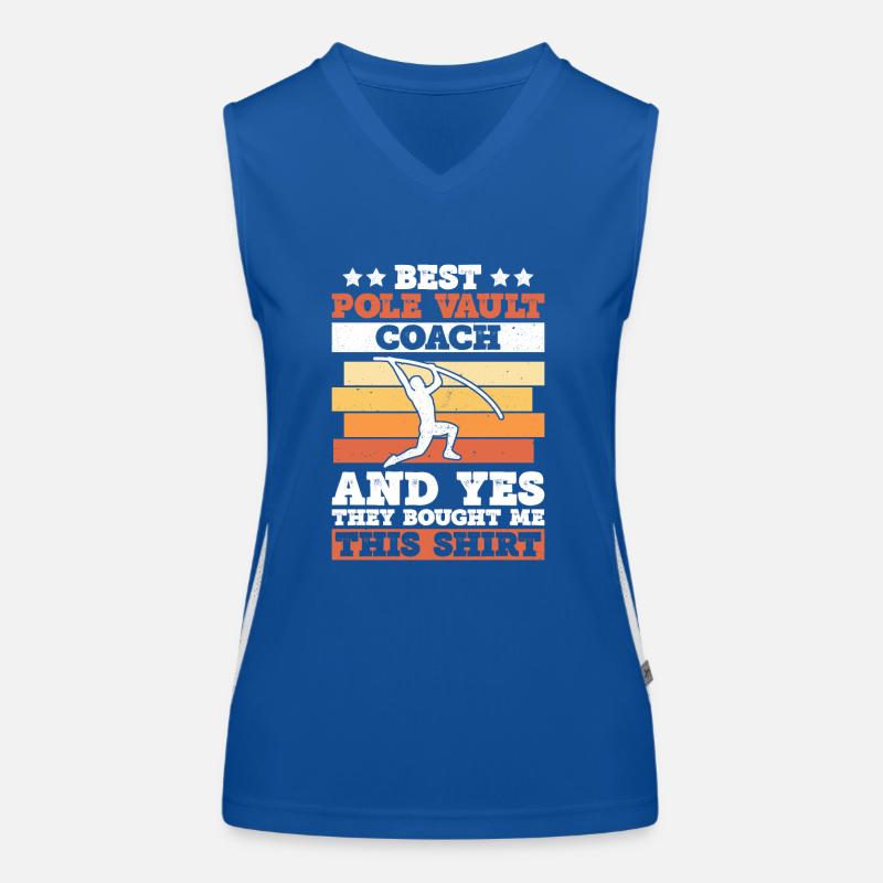 Stabhochspringer Trainer Stabhochspringen Women's Functional Contrast Tank Top