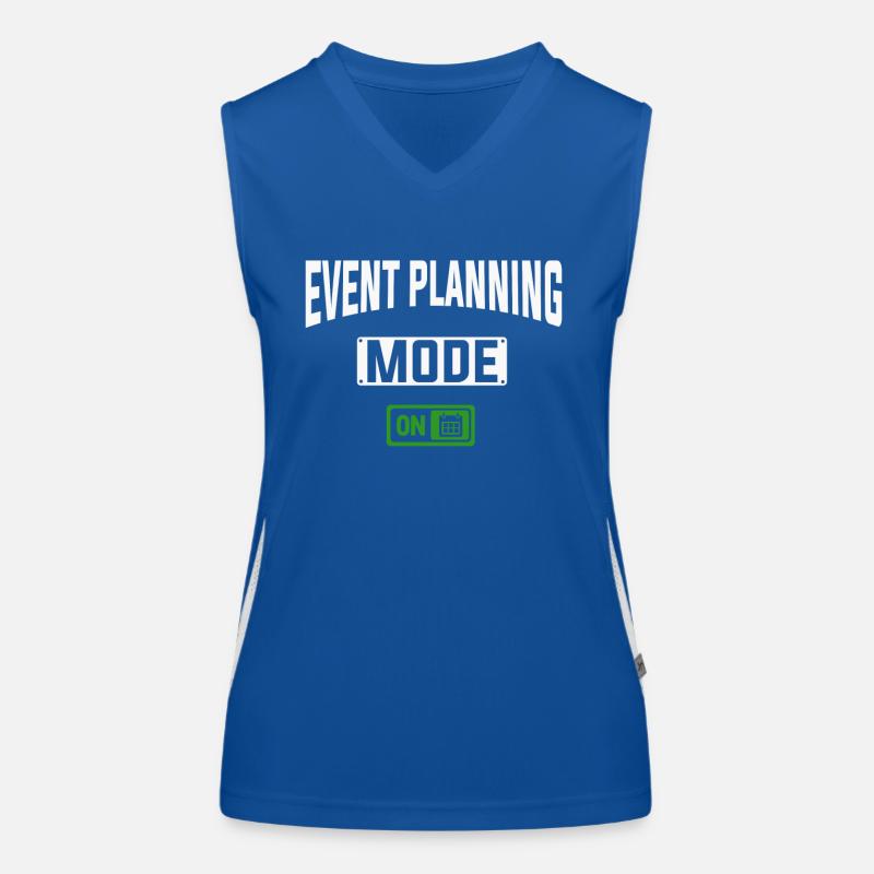 Event Planning, Event Planner Women's Functional Contrast Tank Top