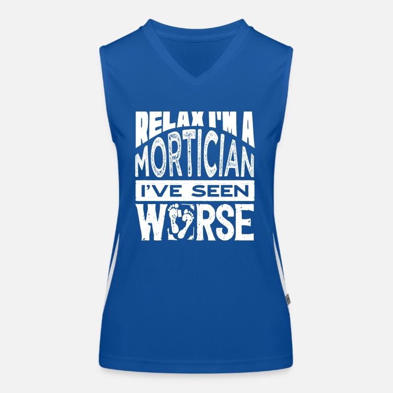 Corpse Keepers, Undertakers, Funeral Homes Women's Functional Contrast Tank Top