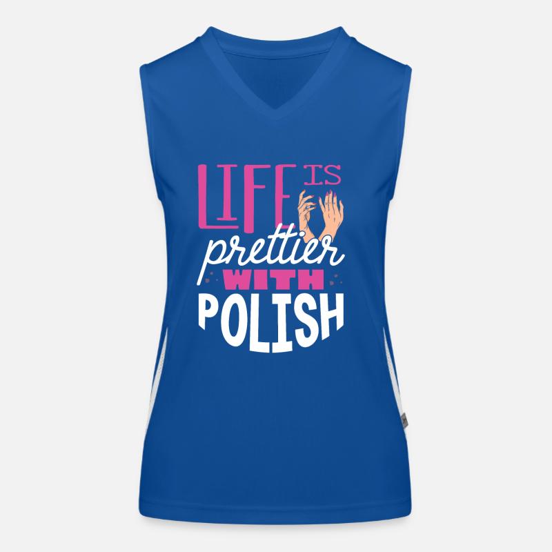 Nail technician, Nail service, Nails, Nailstalon Women's Functional Contrast Tank Top