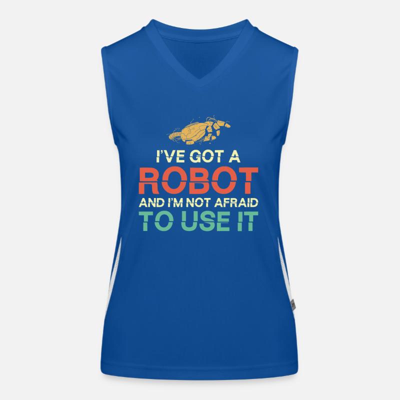 Robot Robotics Engineer I've Got A Funktionelles Kontrast-Tank Top für Frauen