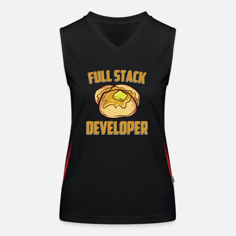 Full Stack Developer - Computer Software Program Women's Functional Contrast Tank Top