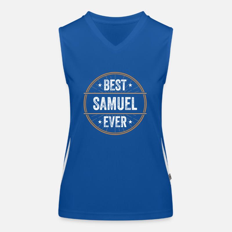 Best Samuel Ever First Name Name Gift Women's Functional Contrast Tank Top