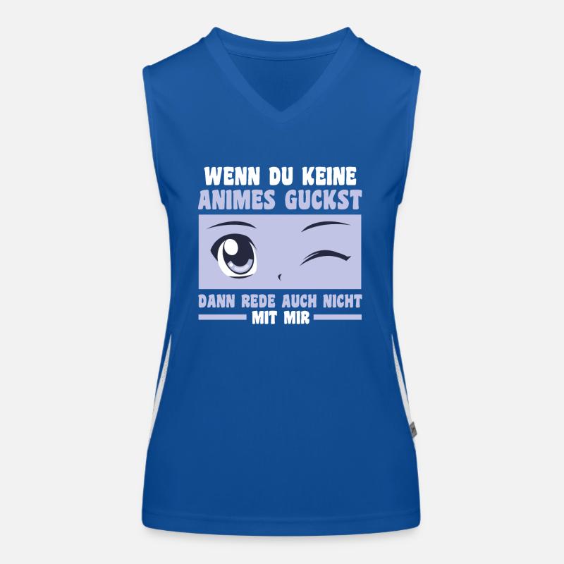 Anime Funktionelles Kontrast-Tank Top für Frauen