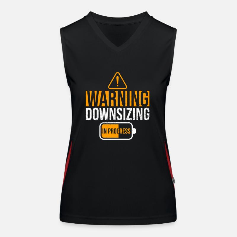 Réduction des effectifs de Progress Magenbypass Débardeur respirant contrasté Femme