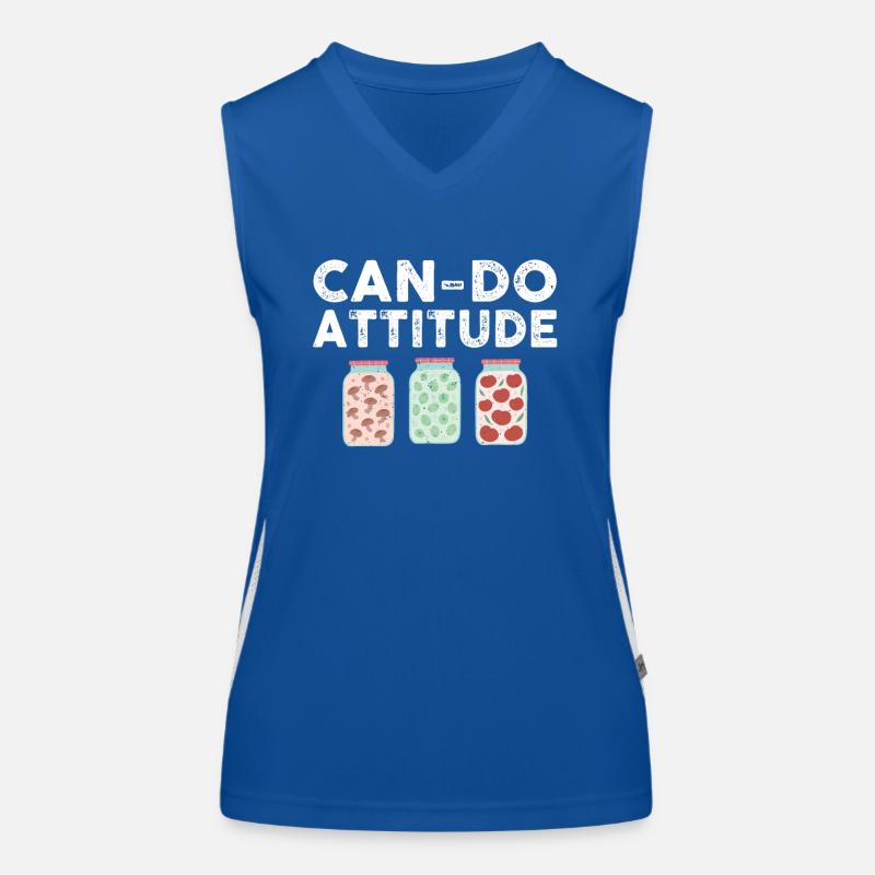 Funny Canning Gift Women's Functional Contrast Tank Top