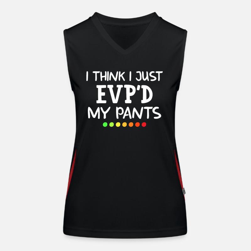 Ghost hunters, ghosts, ghosts, ghost hunting Women's Functional Contrast Tank Top