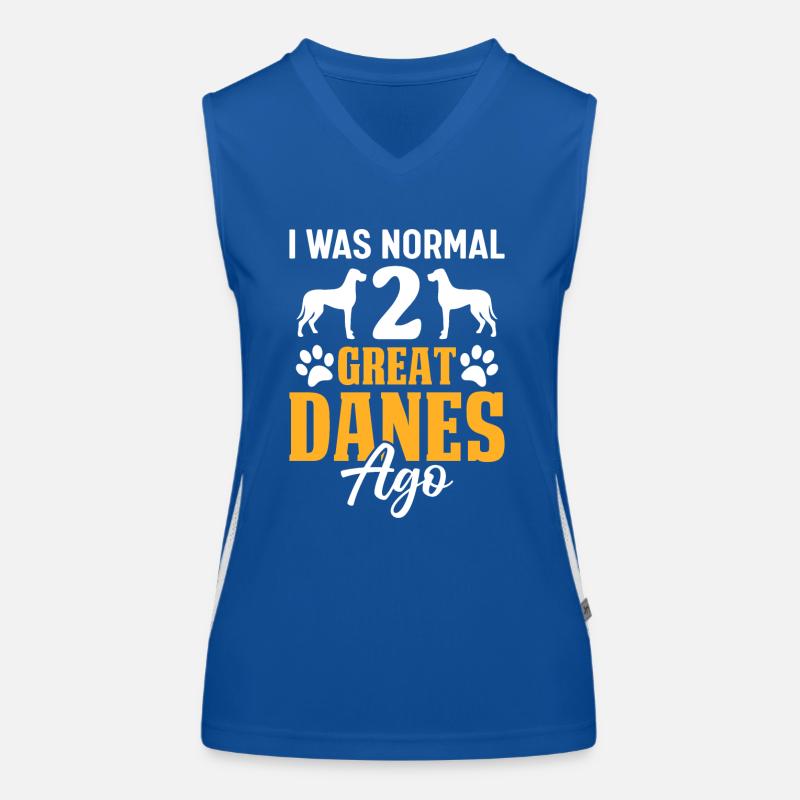 Great Danes, Great Danes Women's Functional Contrast Tank Top