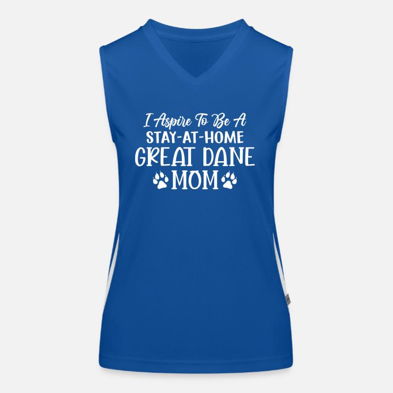 Great Danes, Great Danes Women's Functional Contrast Tank Top