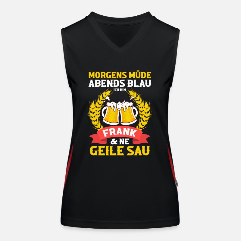 Frank Funktionelles Kontrast-Tank Top für Frauen