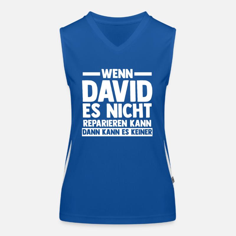 David Funktionelles Kontrast-Tank Top für Frauen