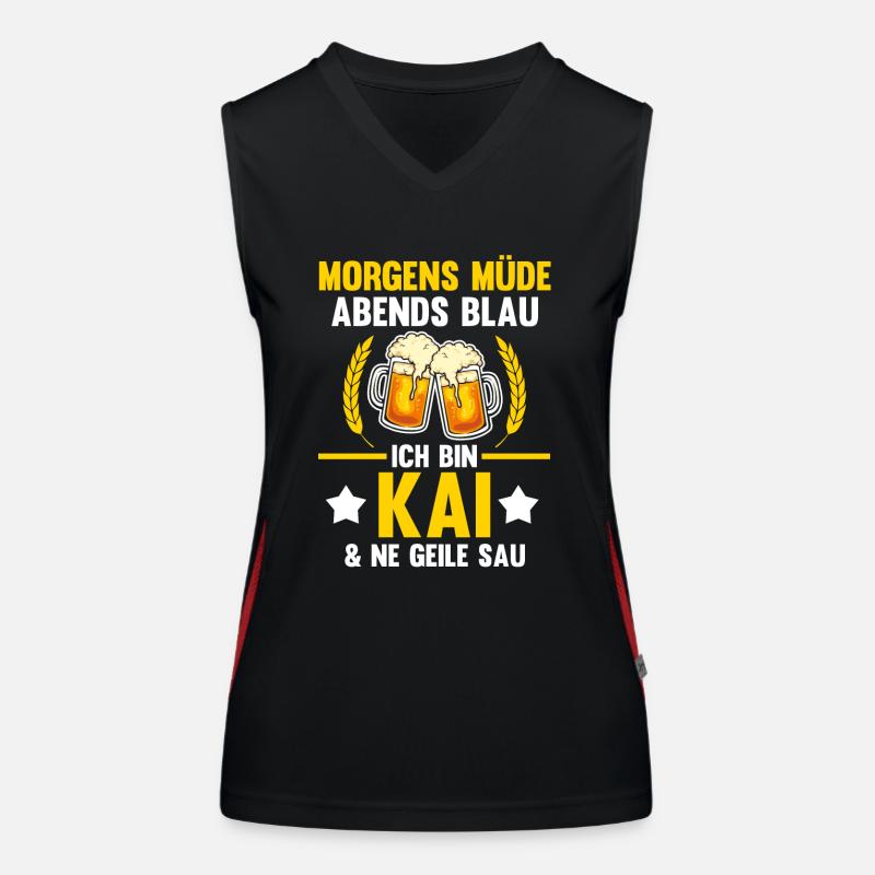 Kai Funktionelles Kontrast-Tank Top für Frauen