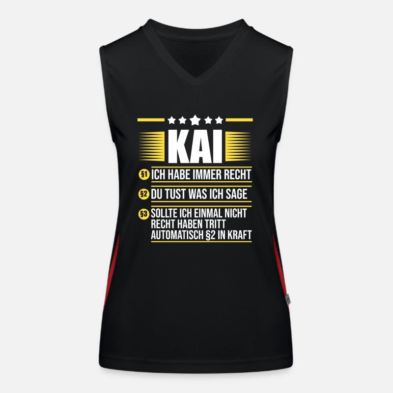 Kai Funktionelles Kontrast-Tank Top für Frauen