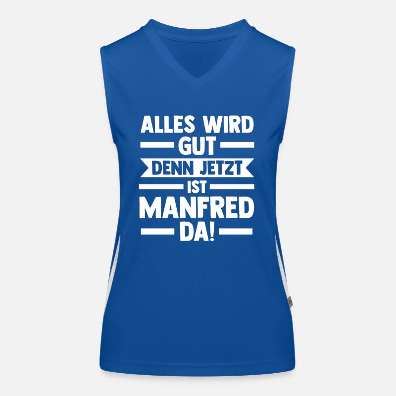 Manfred Women's Functional Contrast Tank Top