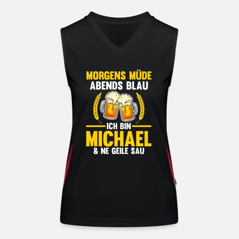Michael Funktionelles Kontrast-Tank Top für Frauen