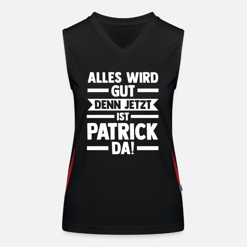 Patrick Funktionelles Kontrast-Tank Top für Frauen