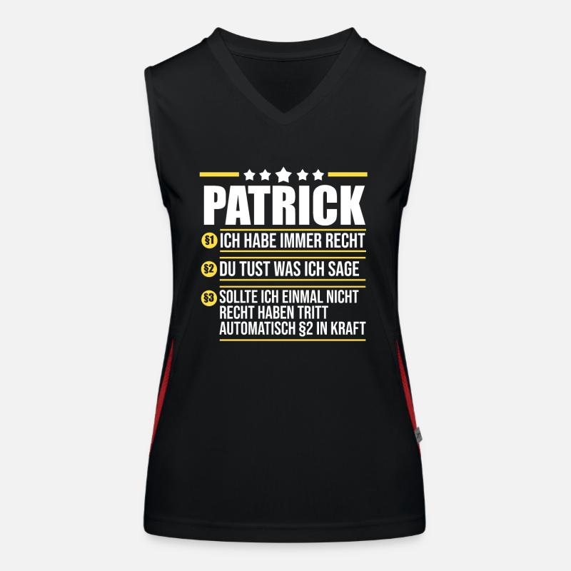 Patrick Funktionelles Kontrast-Tank Top für Frauen