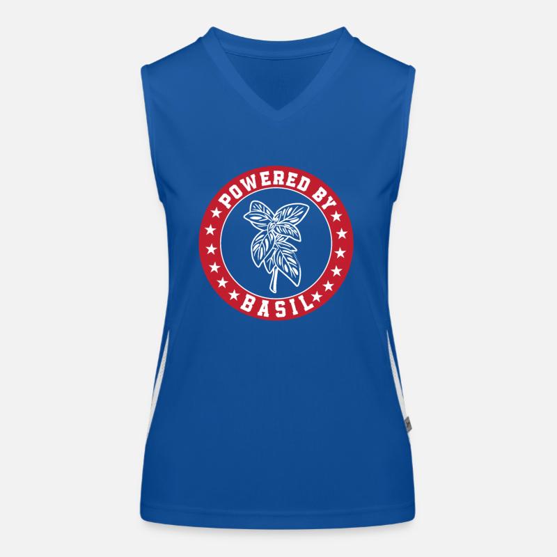 Powered by basil Women's Functional Contrast Tank Top