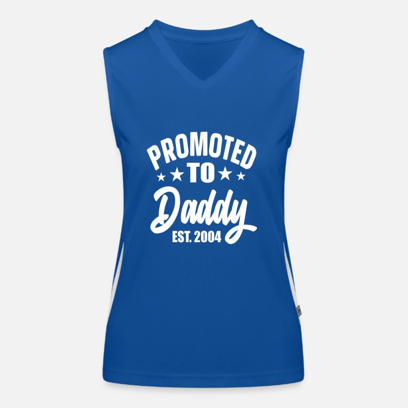 Promu à Daddy Est 2004 Débardeur respirant contrasté Femme