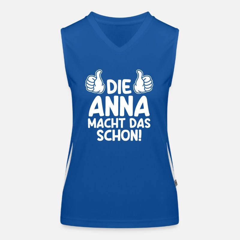 Anna Funktionelles Kontrast-Tank Top für Frauen