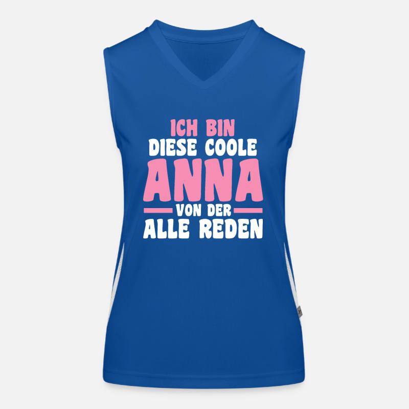 Anna Funktionelles Kontrast-Tank Top für Frauen