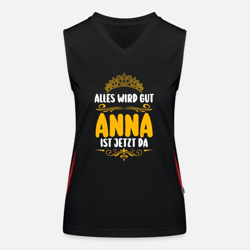 Anna Funktionelles Kontrast-Tank Top für Frauen