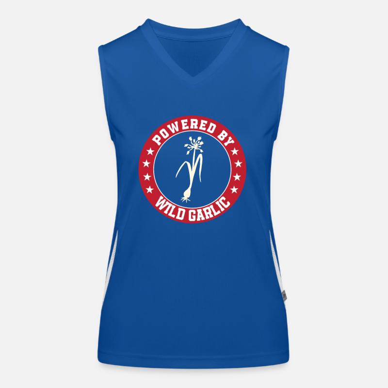 Powered by wild garlic Women's Functional Contrast Tank Top