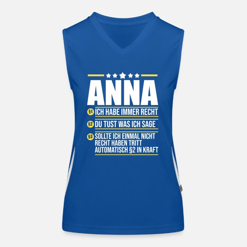 Anna Funktionelles Kontrast-Tank Top für Frauen