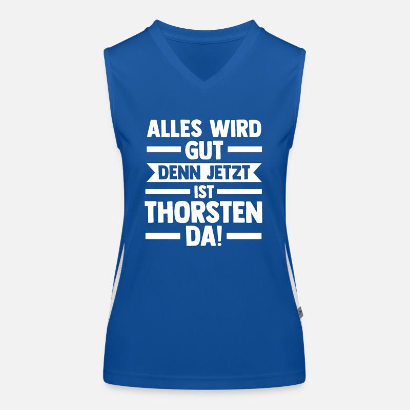 Thorsten Funktionelles Kontrast-Tank Top für Frauen