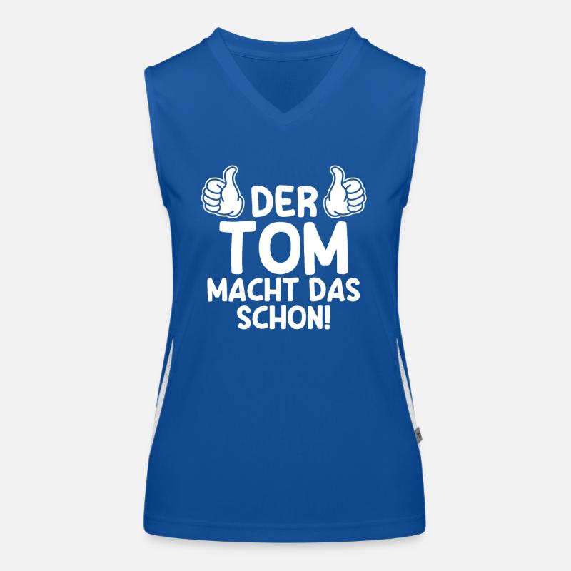 Tom Funktionelles Kontrast-Tank Top für Frauen