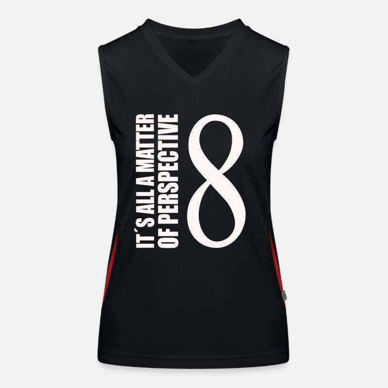funny math physics science Women's Functional Contrast Tank Top