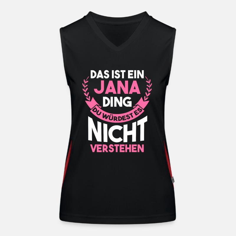Jana Funktionelles Kontrast-Tank Top für Frauen