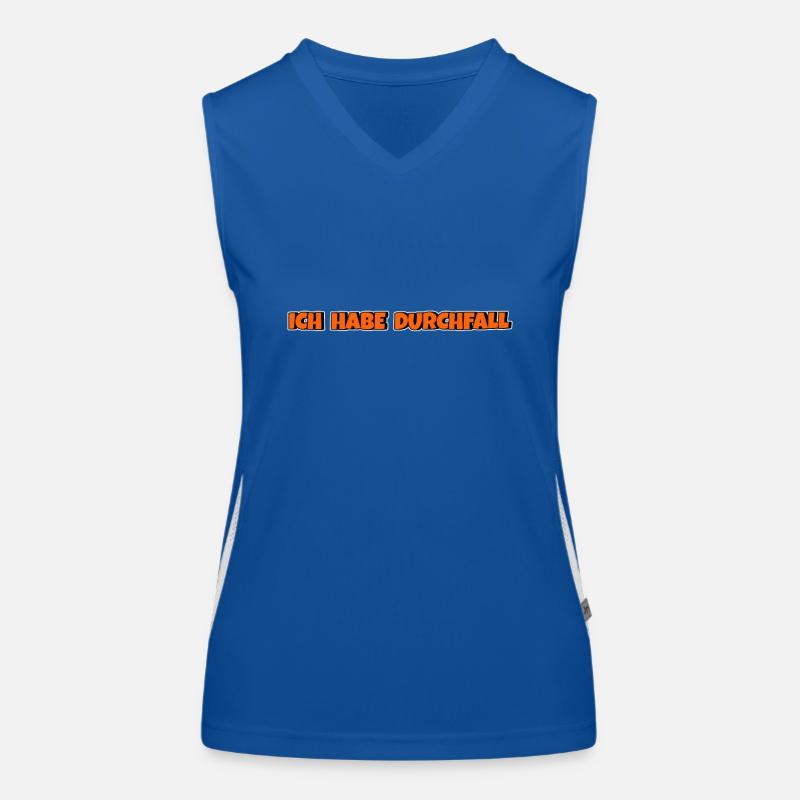 Ich habe Durchfall Funktionelles Kontrast-Tank Top für Frauen