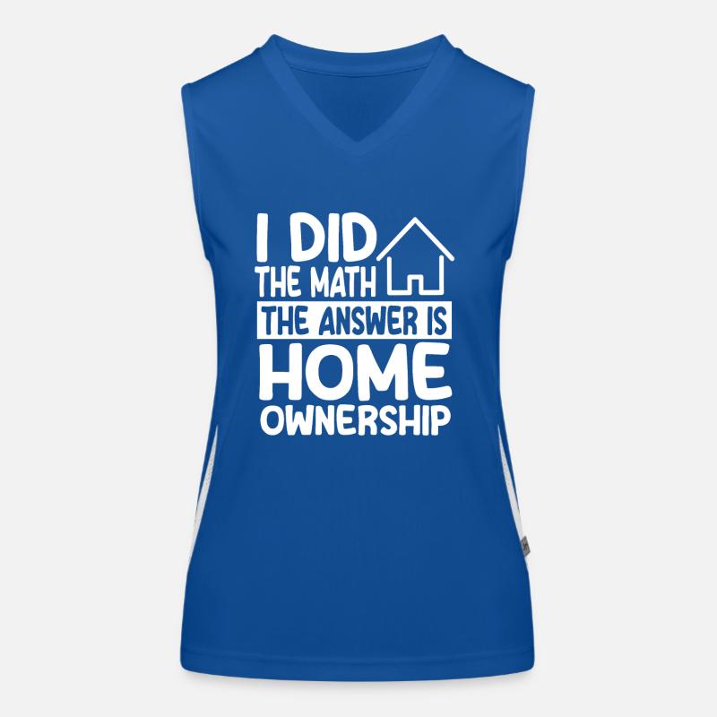 Home ownership Women's Functional Contrast Tank Top