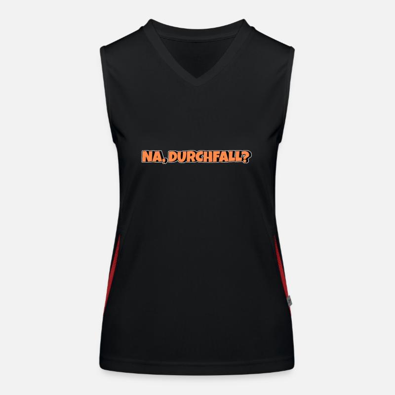 Na Durchfall Funktionelles Kontrast-Tank Top für Frauen