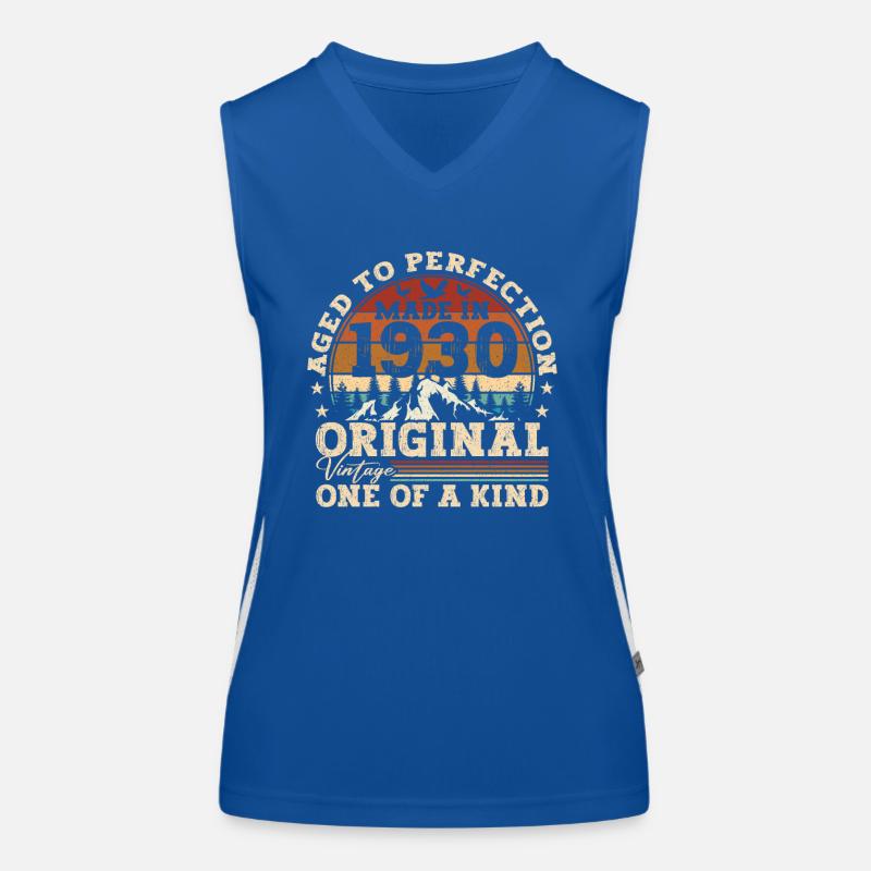 MADE IN 1930 Funktionelles Kontrast-Tank Top für Frauen
