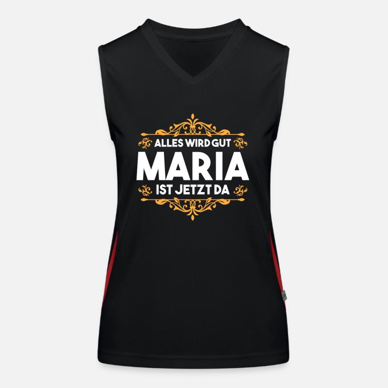 Maria Funktionelles Kontrast-Tank Top für Frauen