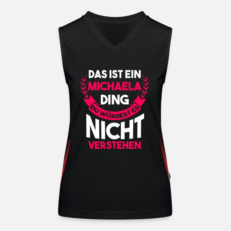 Michaela Funktionelles Kontrast-Tank Top für Frauen