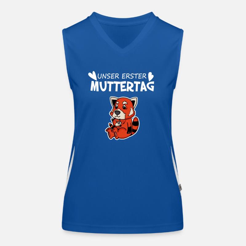 Muttertag - erster Muttertag Geschenk Funktionelles Kontrast-Tank Top für Frauen