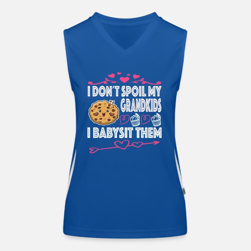 Oma Omi Großmutter Geschenkidee Funktionelles Kontrast-Tank Top für Frauen